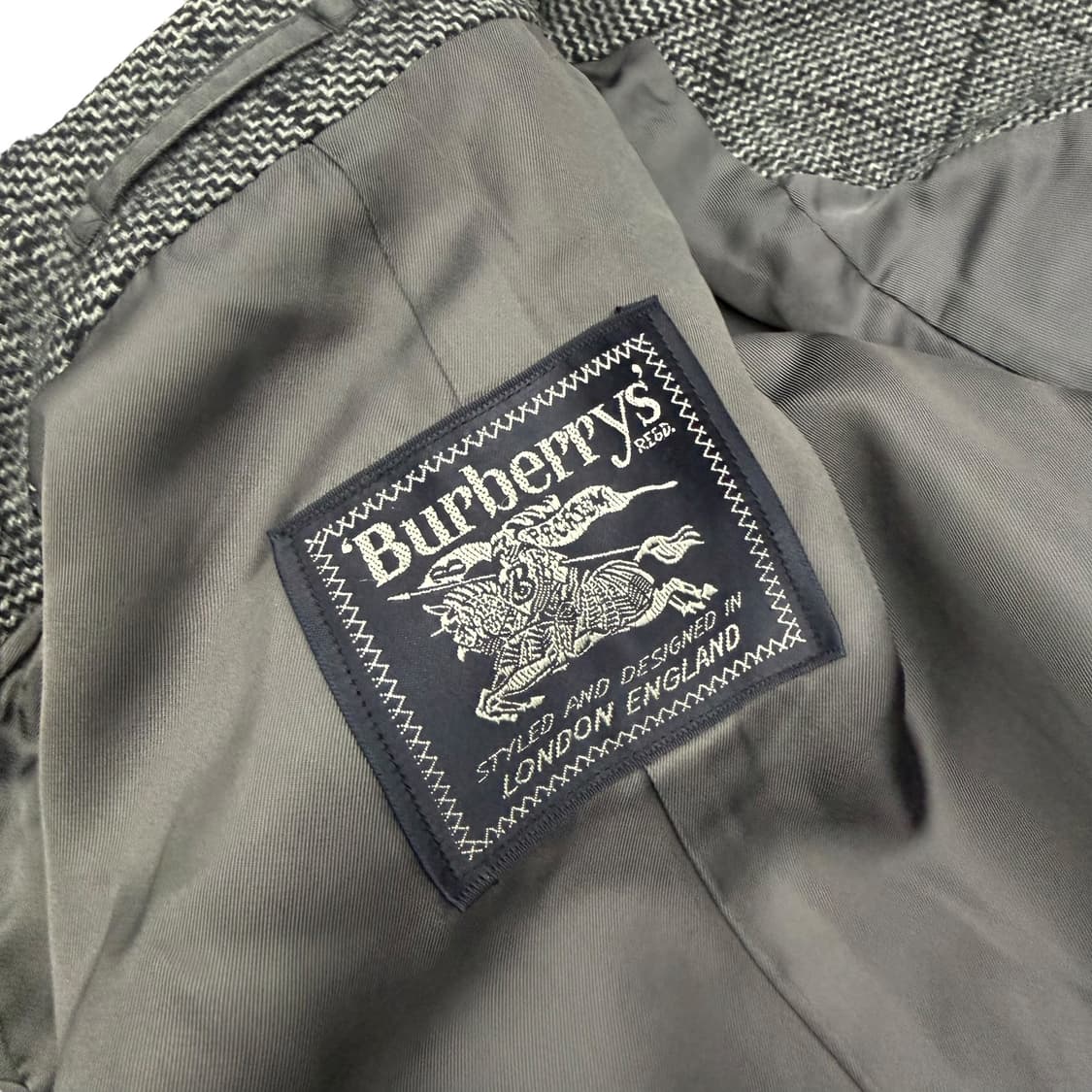 버버리 체크 발마칸 울코트 상품이미지8