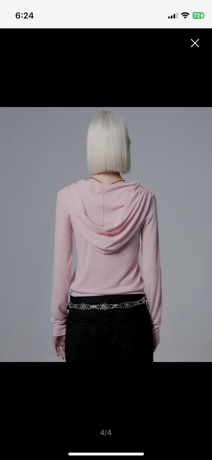 밀리언코르 로고 후드 롱 슬리브 상품이미지3