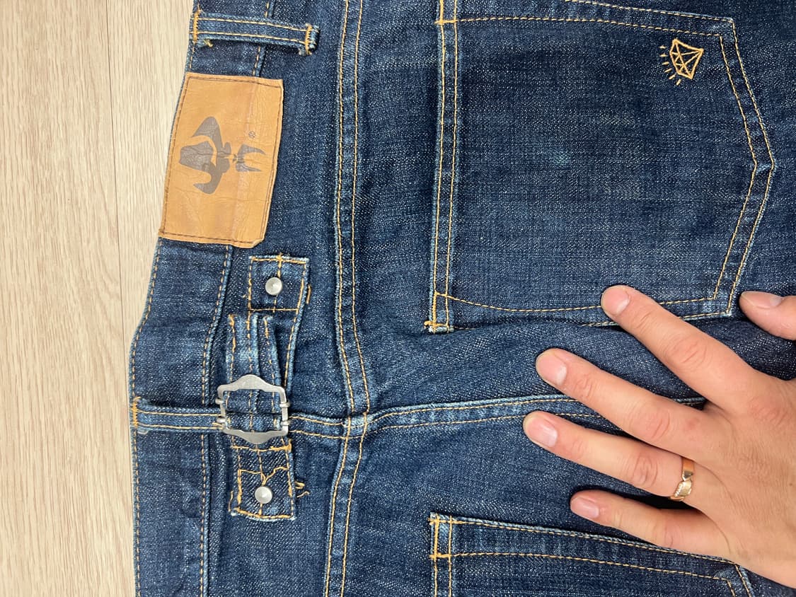 RADIALL(라디알) 셀비지 데님 팬츠 (32사이즈,신치백) 상품이미지5