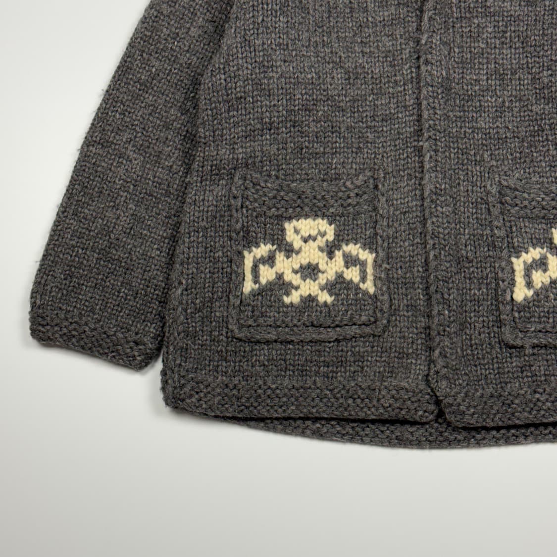 (105) 캐나다 빈티지 코위찬 후드 가디건  상품이미지4