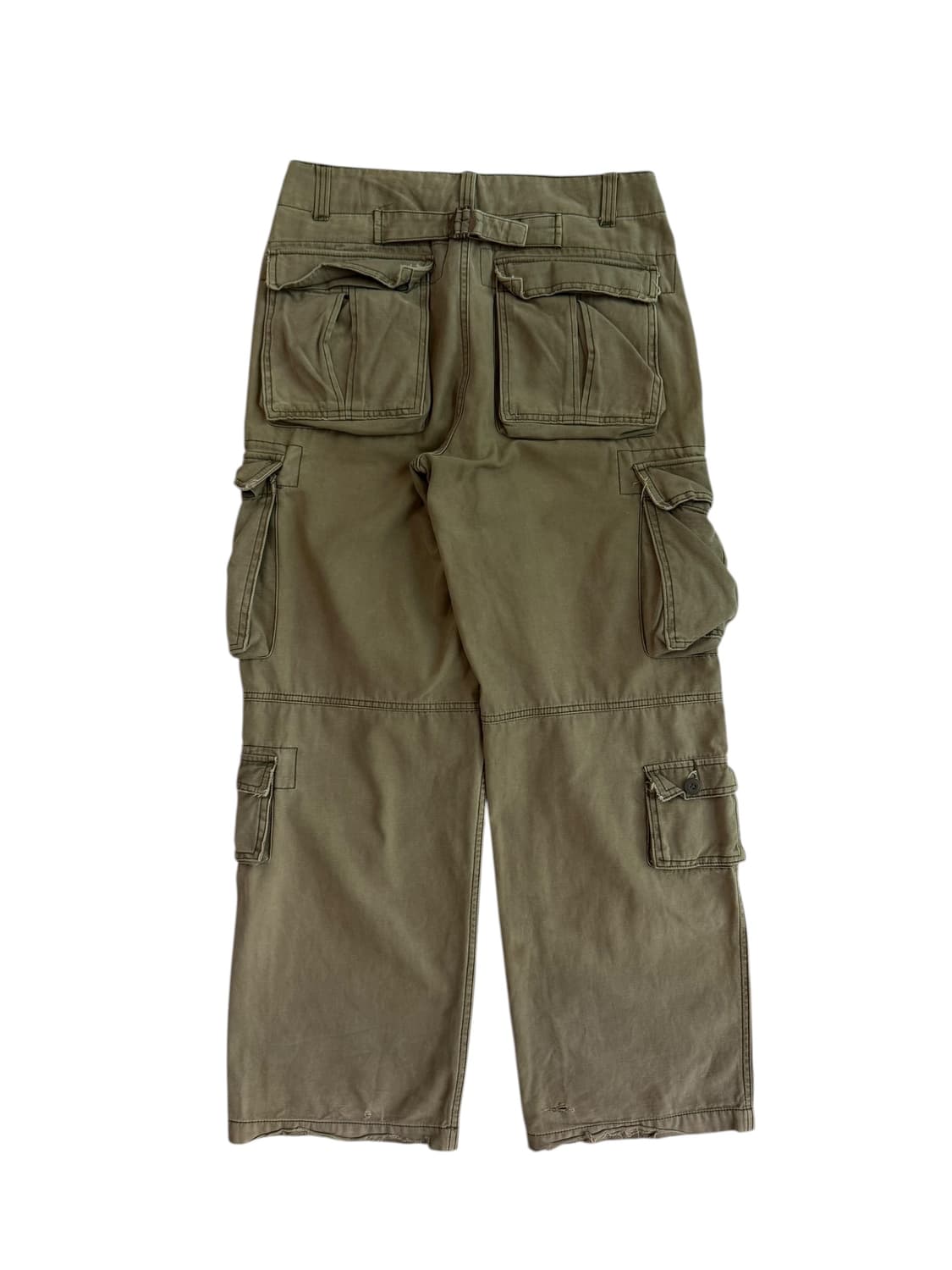 Soo 카키 카고팬츠 상품이미지8