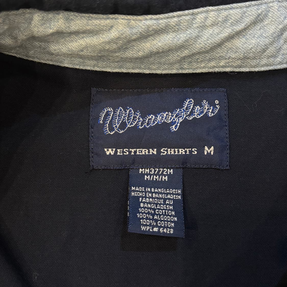 랭글러 웨스턴 셔츠 배색셔츠 상품이미지3