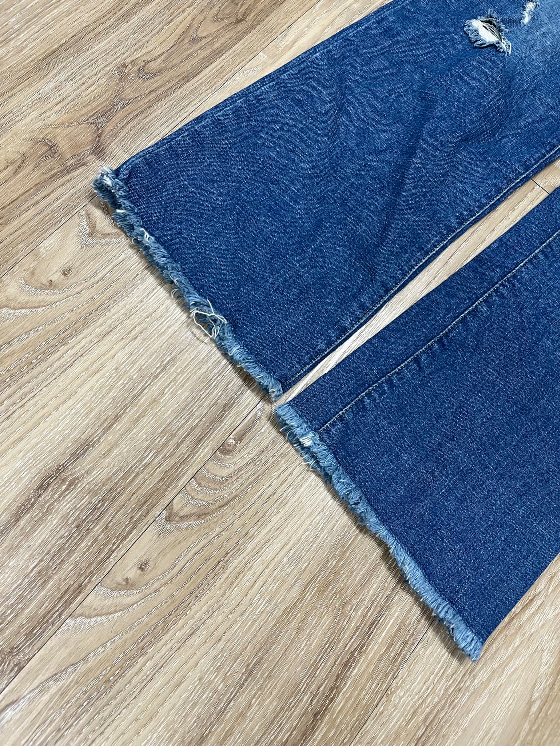 (새상품) 타임 컷오프 부츠컷 청바지 26 상품이미지7