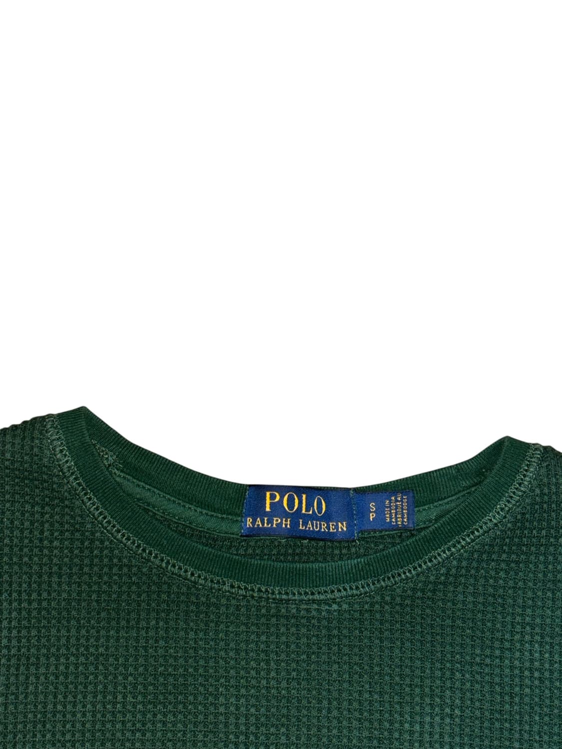 폴로 랄프로렌 와플 롱슬리브 상품이미지5