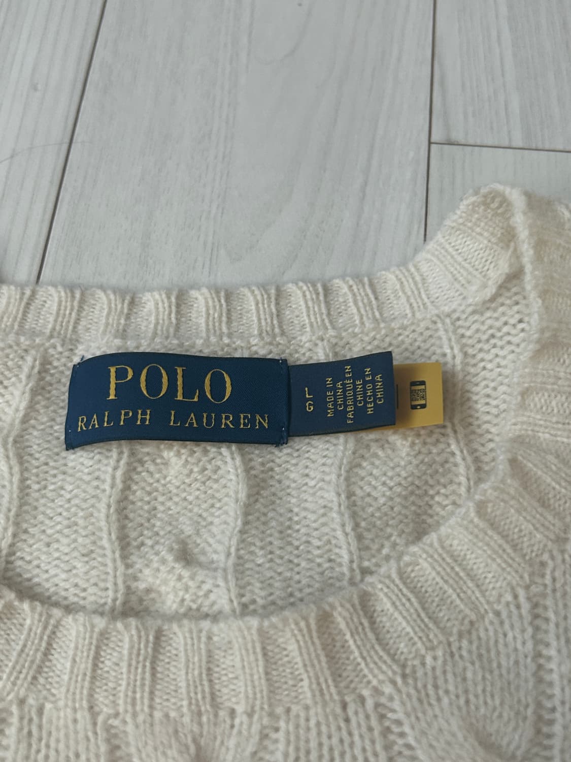 폴로 랄프 로렌 꽈배기 니트 상품이미지2