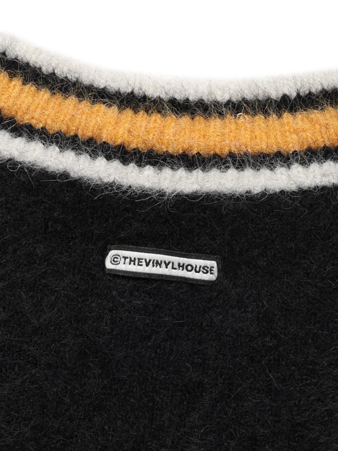 Thevinylhouse Shaggy V Neck Sweater 상품이미지4