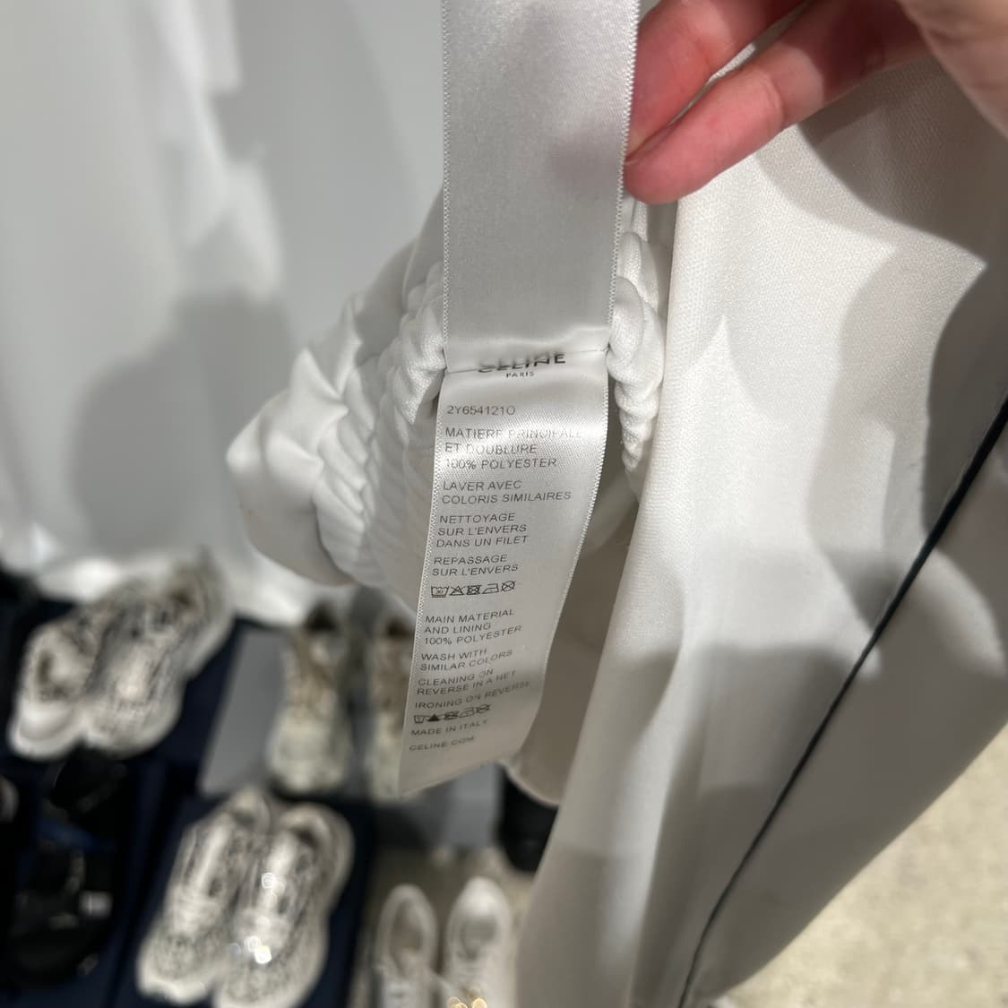 셀린느 집업 화이트 상품이미지7