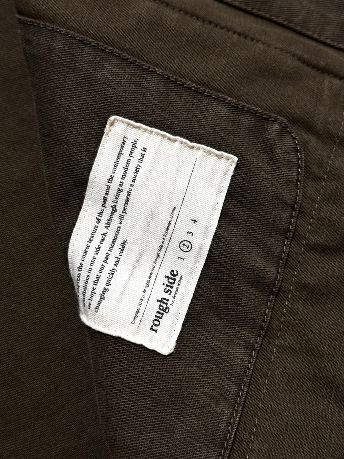 러프사이드 컴포트 자켓 바크(2) 새상품 판매 상품이미지3