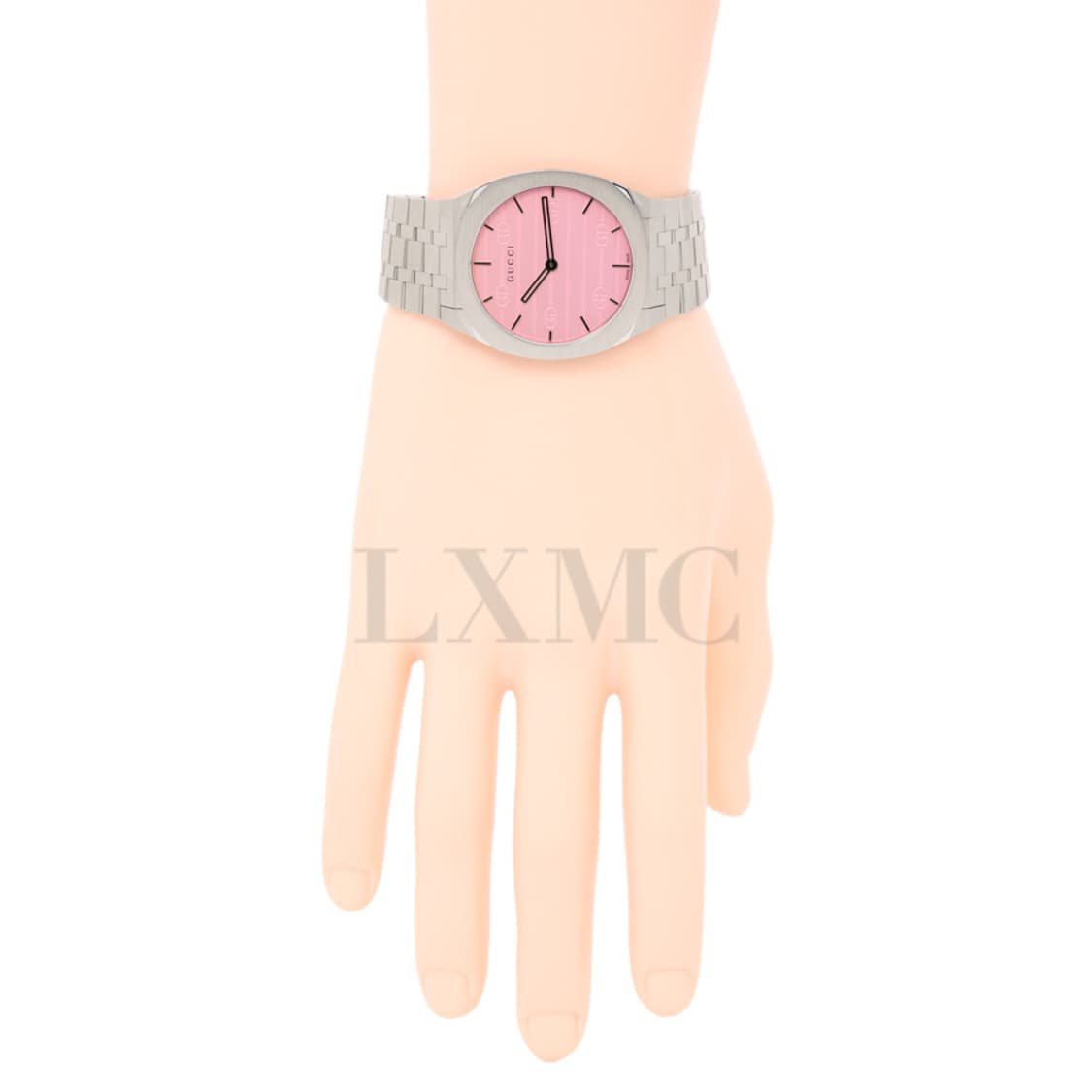 구찌 25H 시계 핑크 글래스 워치 38mm YA163410 상품이미지7