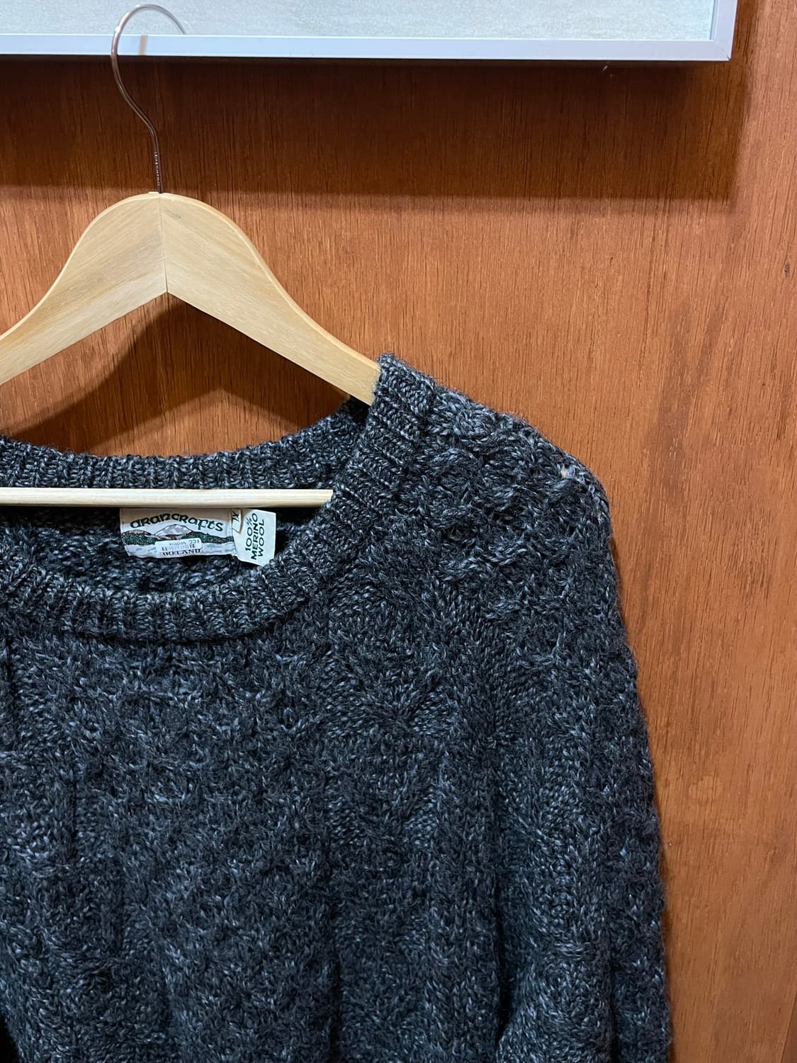 (XL) 아메리칸 빈티지 메리노울 니트 상품이미지6