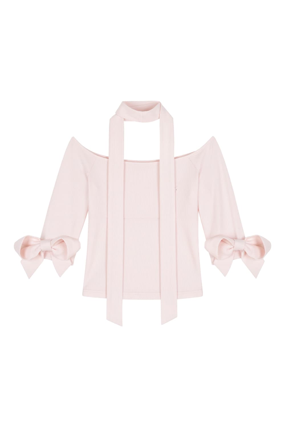 클리시어 Candy bow off - shoulder scarf set 상품이미지5