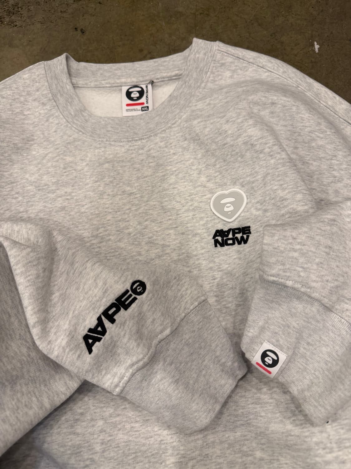 Aape Heart Logo Patch Sweatshirts  상품이미지9