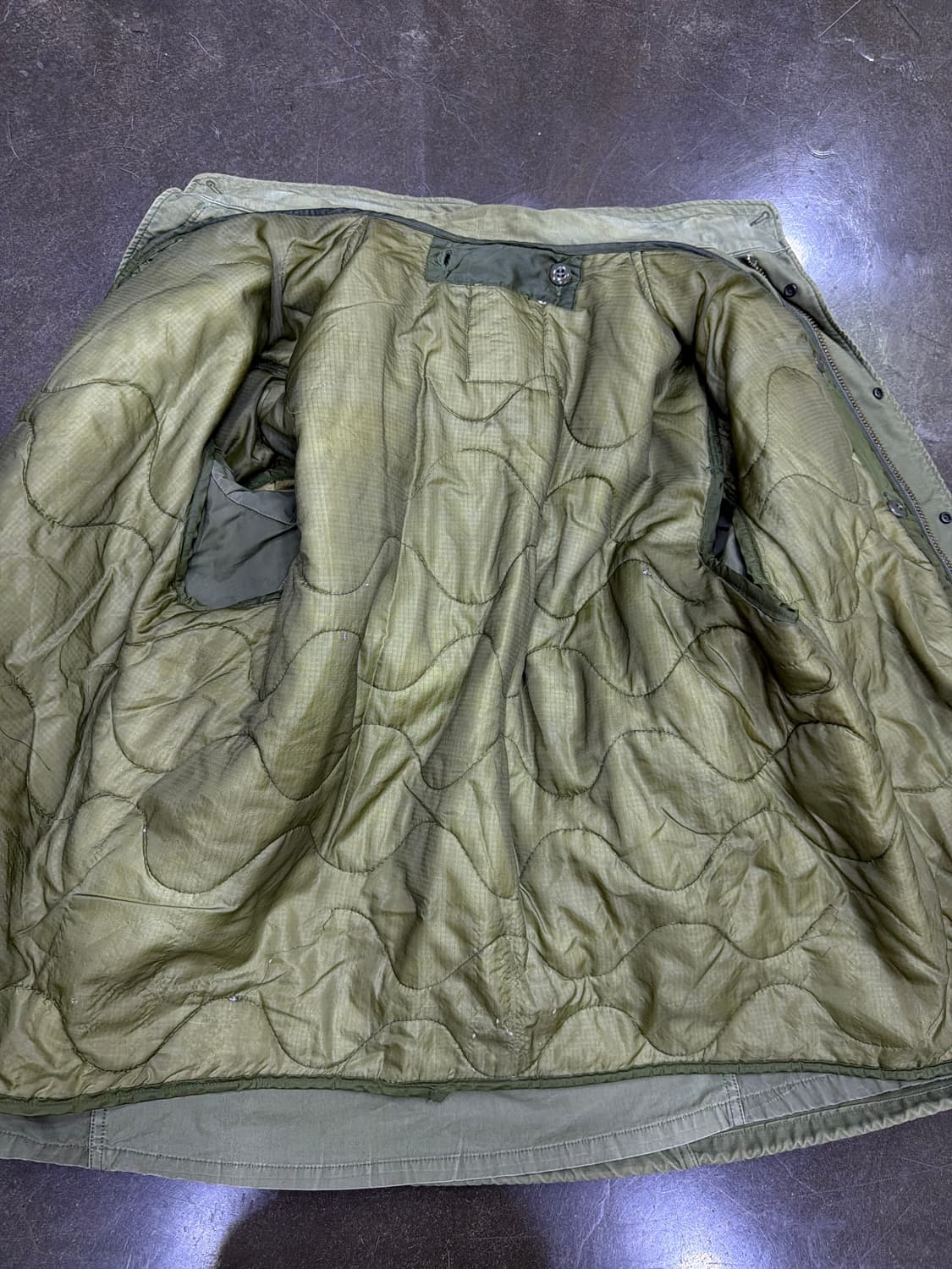 오리지널 M-65 야상 필드자켓 빈티지 밀리터리 M 상품이미지9