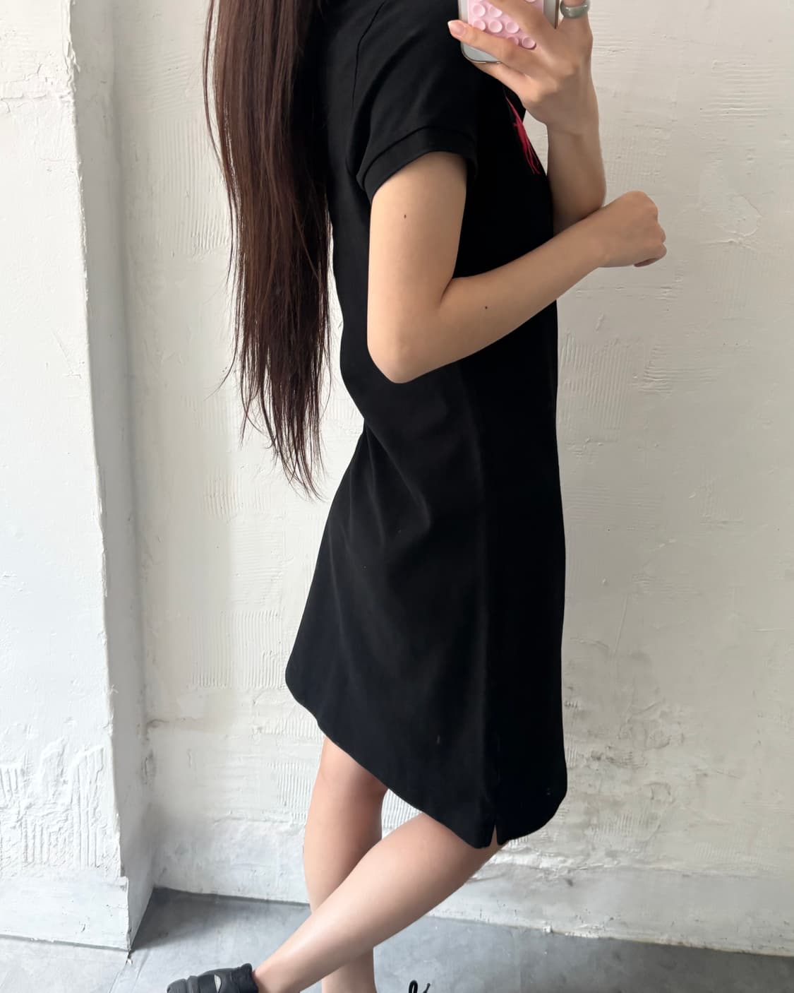 Polo 랄프로렌 우먼 레드빅포니 블랙컬러 PK원피스 상품이미지7