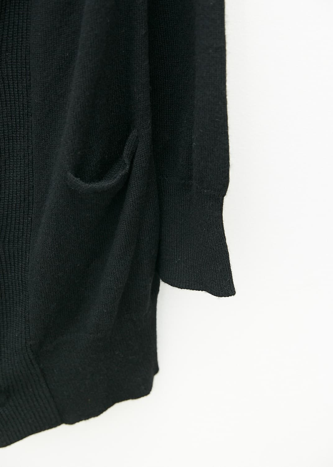 High Neck Ribbed Cardigan 상품이미지3