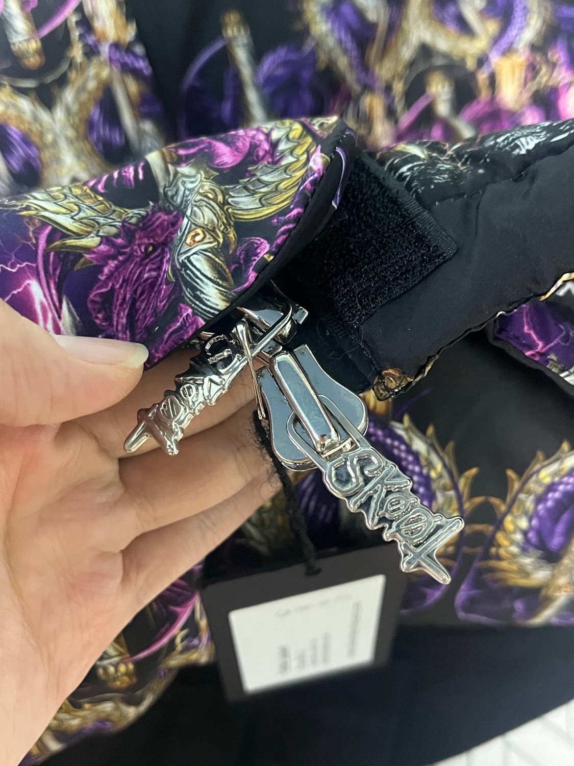 새상품 택o) 스쿠읏 패딩 자켓 M-L 푸퍼 자켓 데드스탁 skoot 상품이미지2