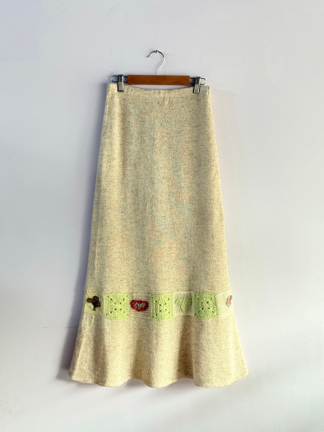 뜨개 포인트 니트스커트 상품이미지6