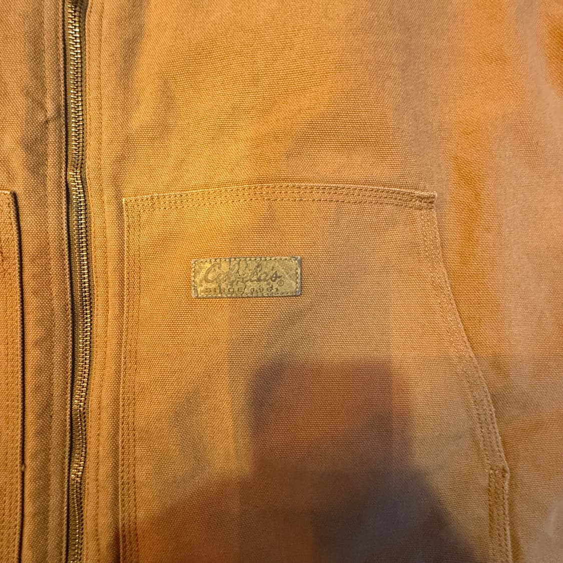 빈티지 양털 워크 베스트 브라운 상품이미지4