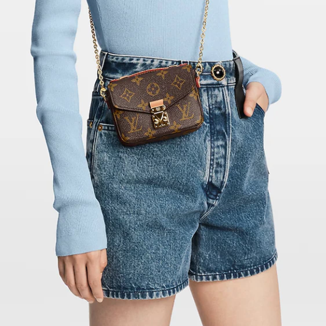 초민트급 루이비통 마이크로 메티스 숄더 크로스백 모노그램 M81267 상품이미지2