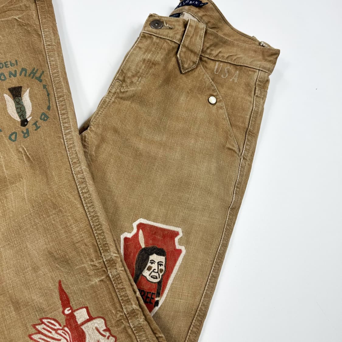 폴로 랄프로렌 RL 인디언 부츠컷 데님팬츠 (26인치 여성추천) 상품이미지1