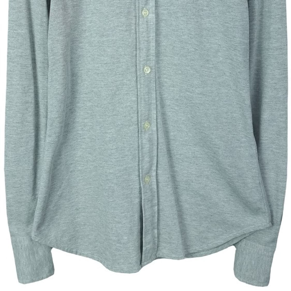 [폴로 랄프로렌] 포니 로고 자수 니트 옥스포드 셔츠 그레이 M17048 상품이미지5