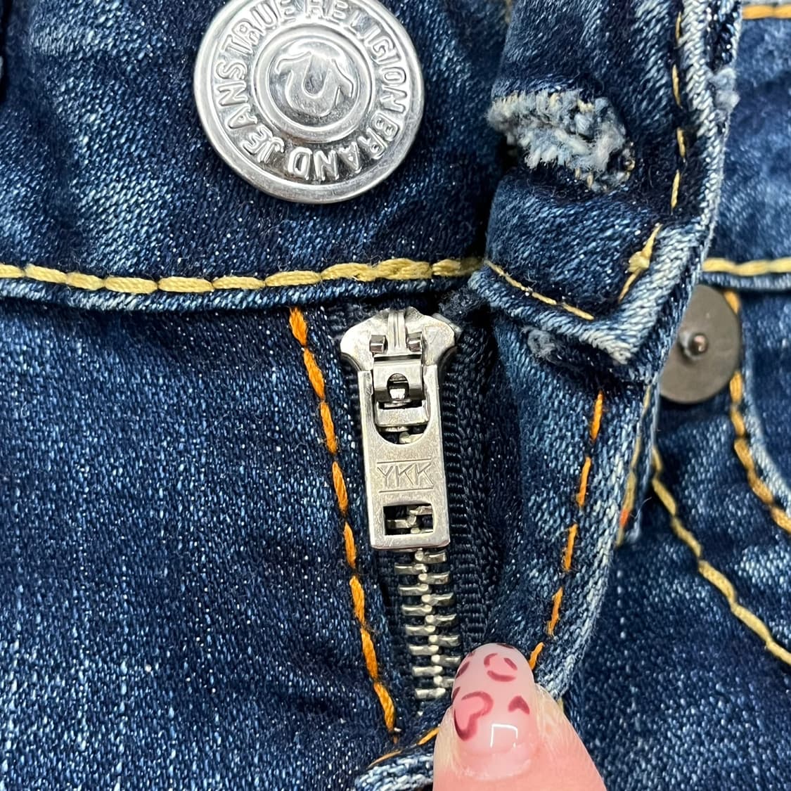 [정품/24] 트루릴리젼 부츠컷 청바지 데님 b15 상품이미지6