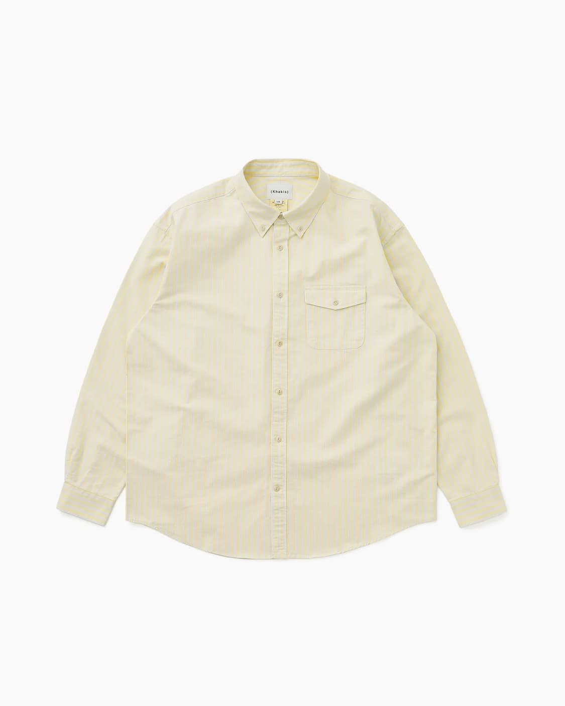Khakis Oxford Club Shirt Yellow 상품이미지1