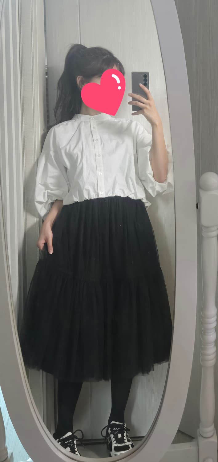 꼼데가르송 튤 스커트 xs 상품이미지5