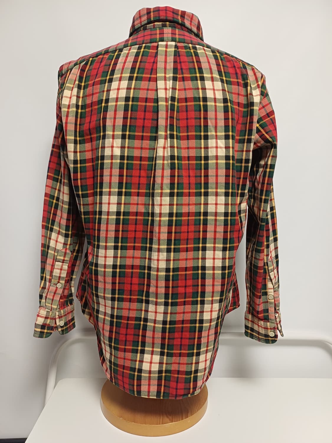 폴로 랄프 로렌 클래식 타탄체크 셔츠 (M사이즈 / 여성 루즈핏 추천) 상품이미지3