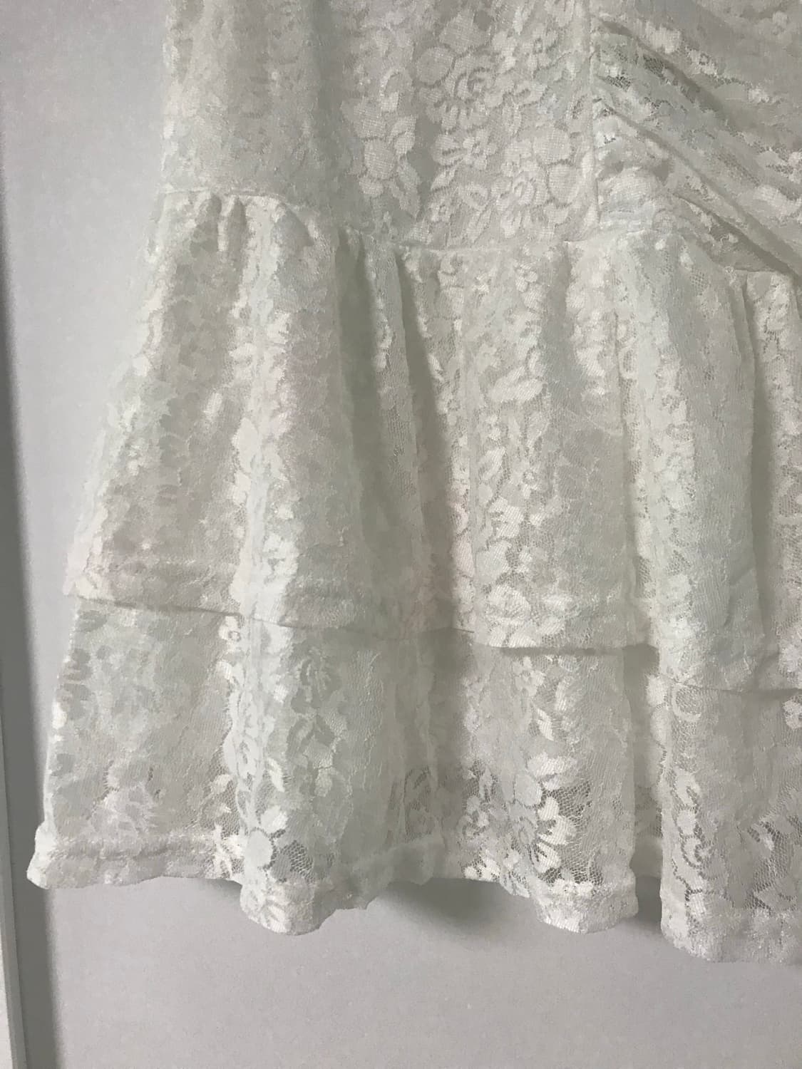 vintage lace skirt 상품이미지8