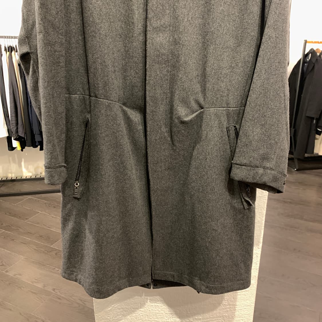 랑방 후드 코트 상품이미지2