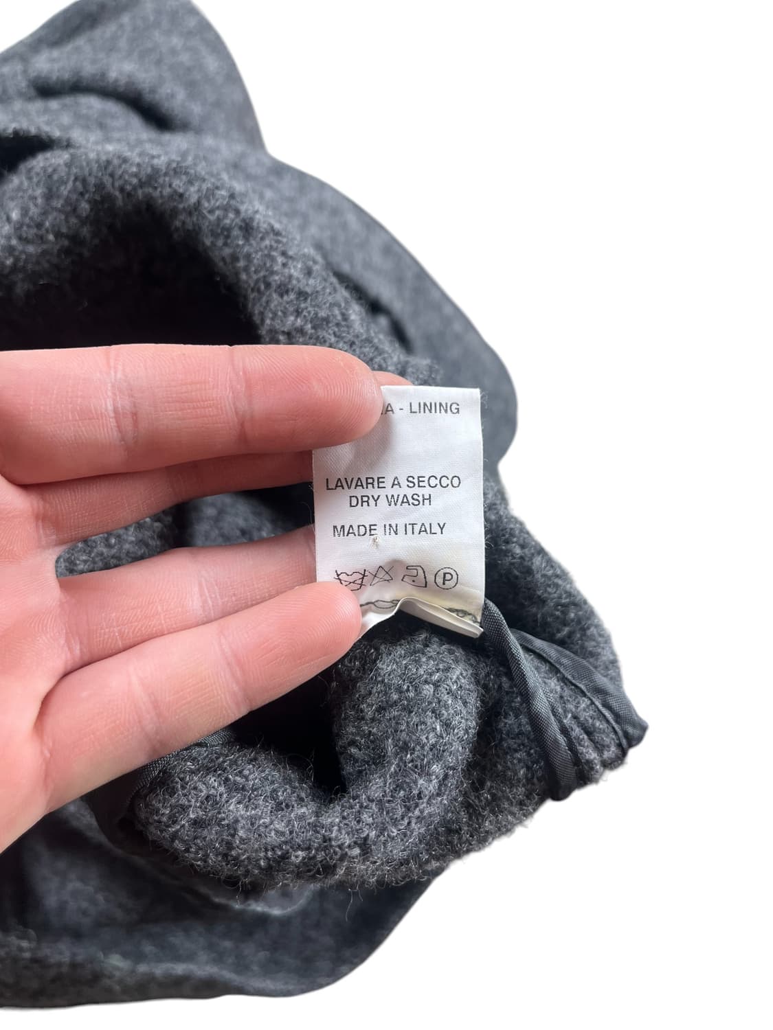 Vintage (maede in Italy) 울 자켓  상품이미지6