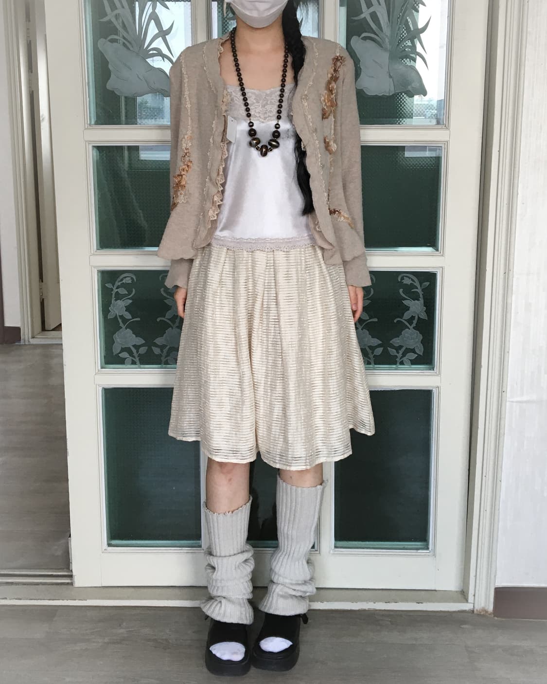 Corsage knitted jacket 상품이미지6