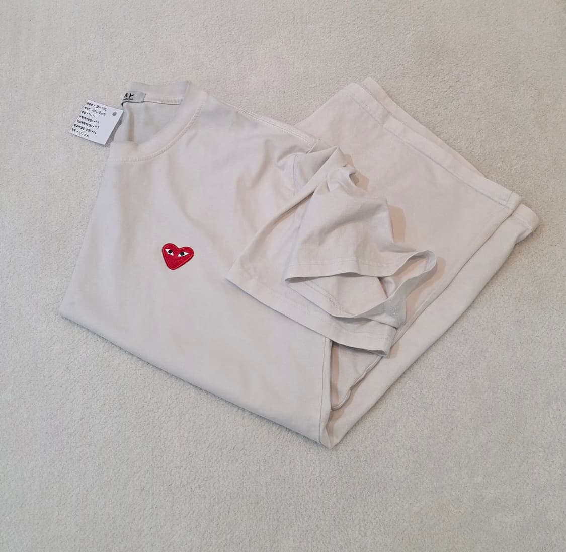 명품 로고 빈티지 반팔티 기본티 상품이미지5