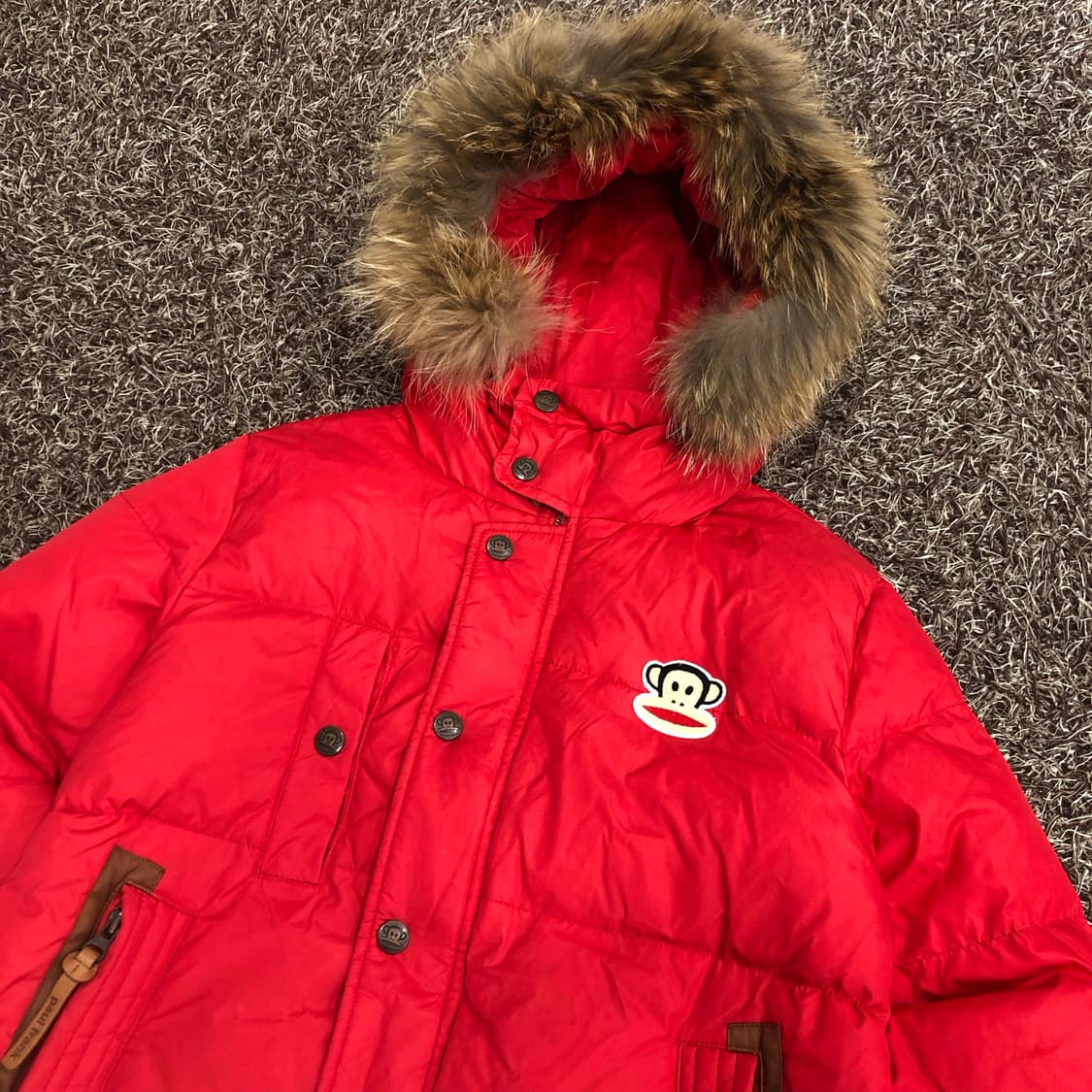 폴프랭크 덕다운 라쿤 패딩 상품이미지2