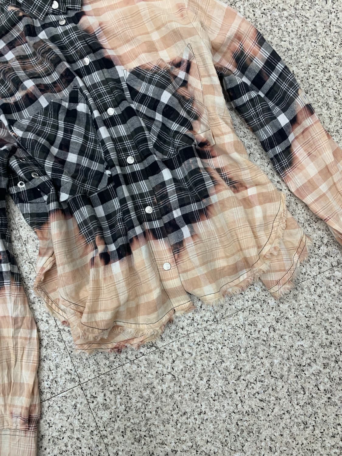 Diesel dyed cut off grunge shirt  상품이미지6