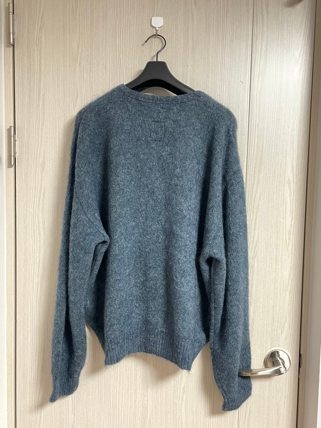 폴리테루 모헤어가디건블루 4사이즈 상품이미지3