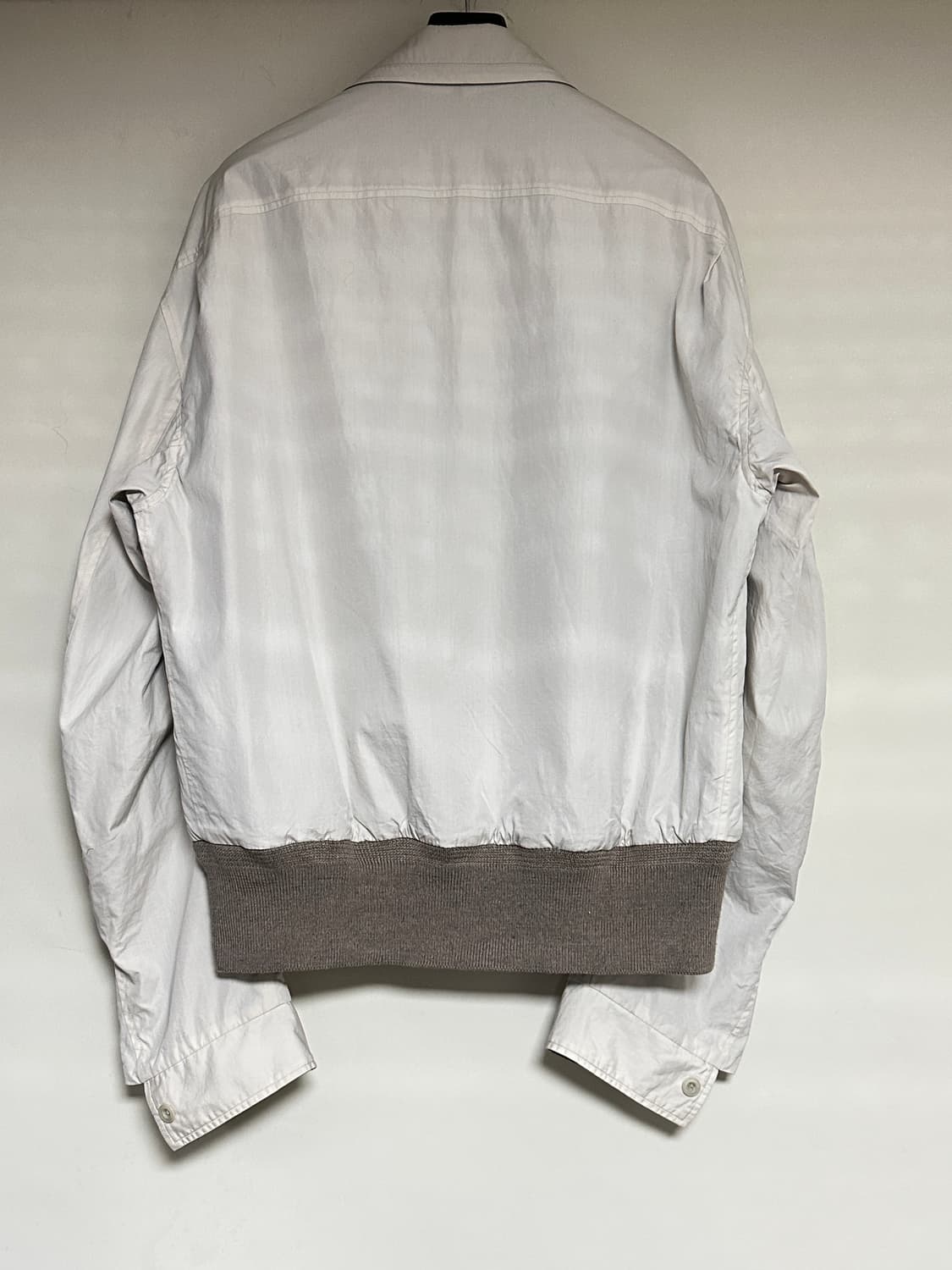 (52) 르메르 20SS 리버서블 코튼 아이보리 카라 블루종 봄버 자켓 상품이미지5