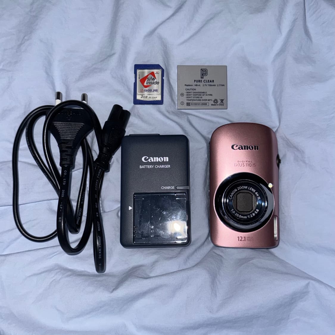 캐논 익서스 IXUS 110IS 디지털카메라 빈티지디카 핑크 (작례첨부) 상품이미지7