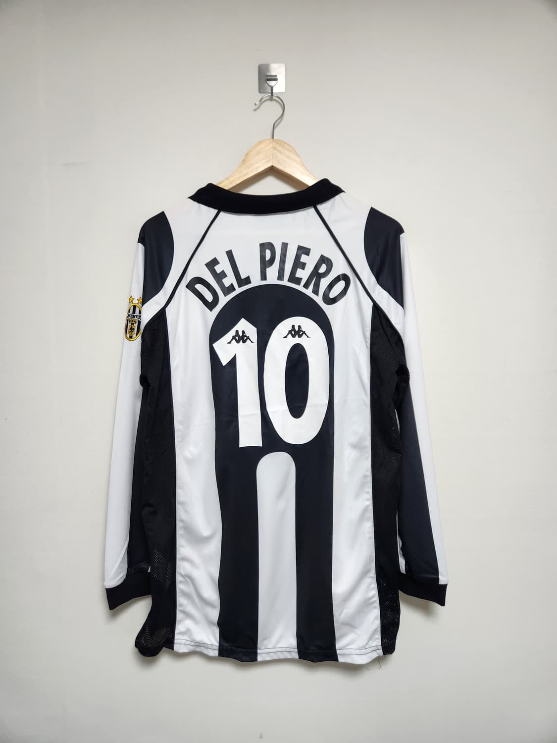 유벤투스Juventus 델피에로 마킹 99-00 홈 축구 유니폼 L 상품이미지1