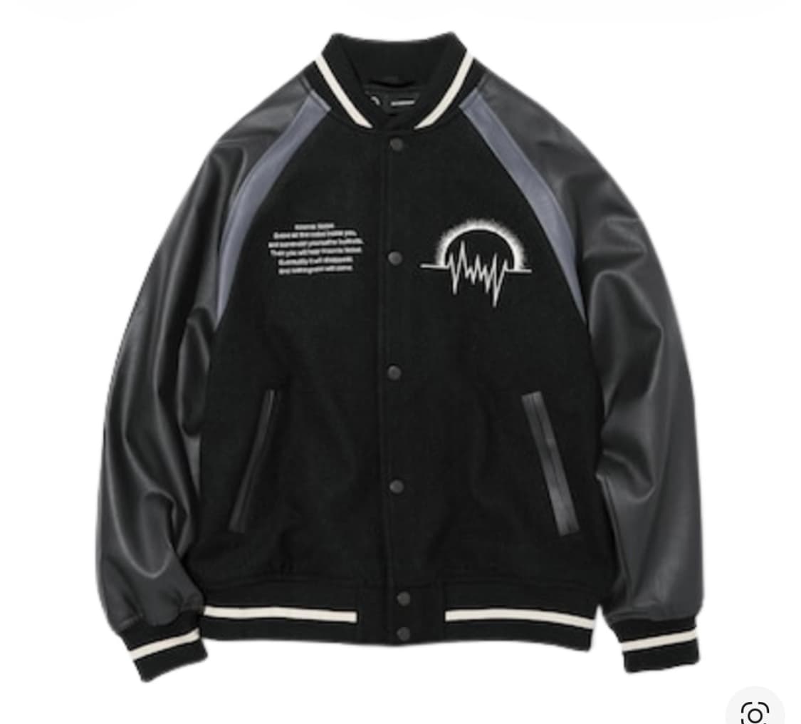 GU x 언더커버 스타디움 점퍼 블랙L 상품이미지1