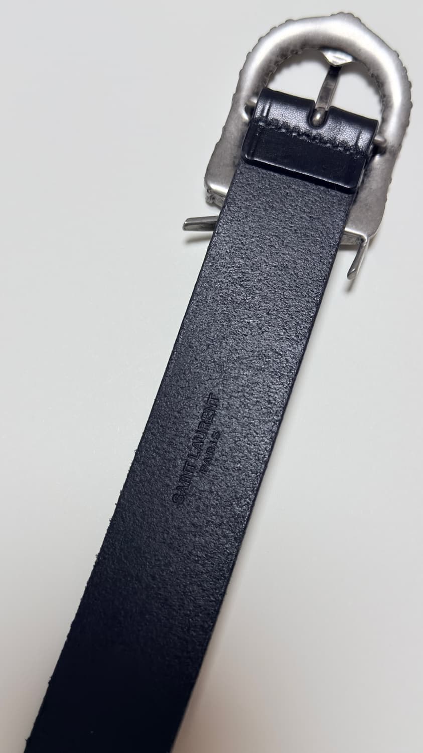 생로랑 셀틱 버클 레더벨트 85 상품이미지2