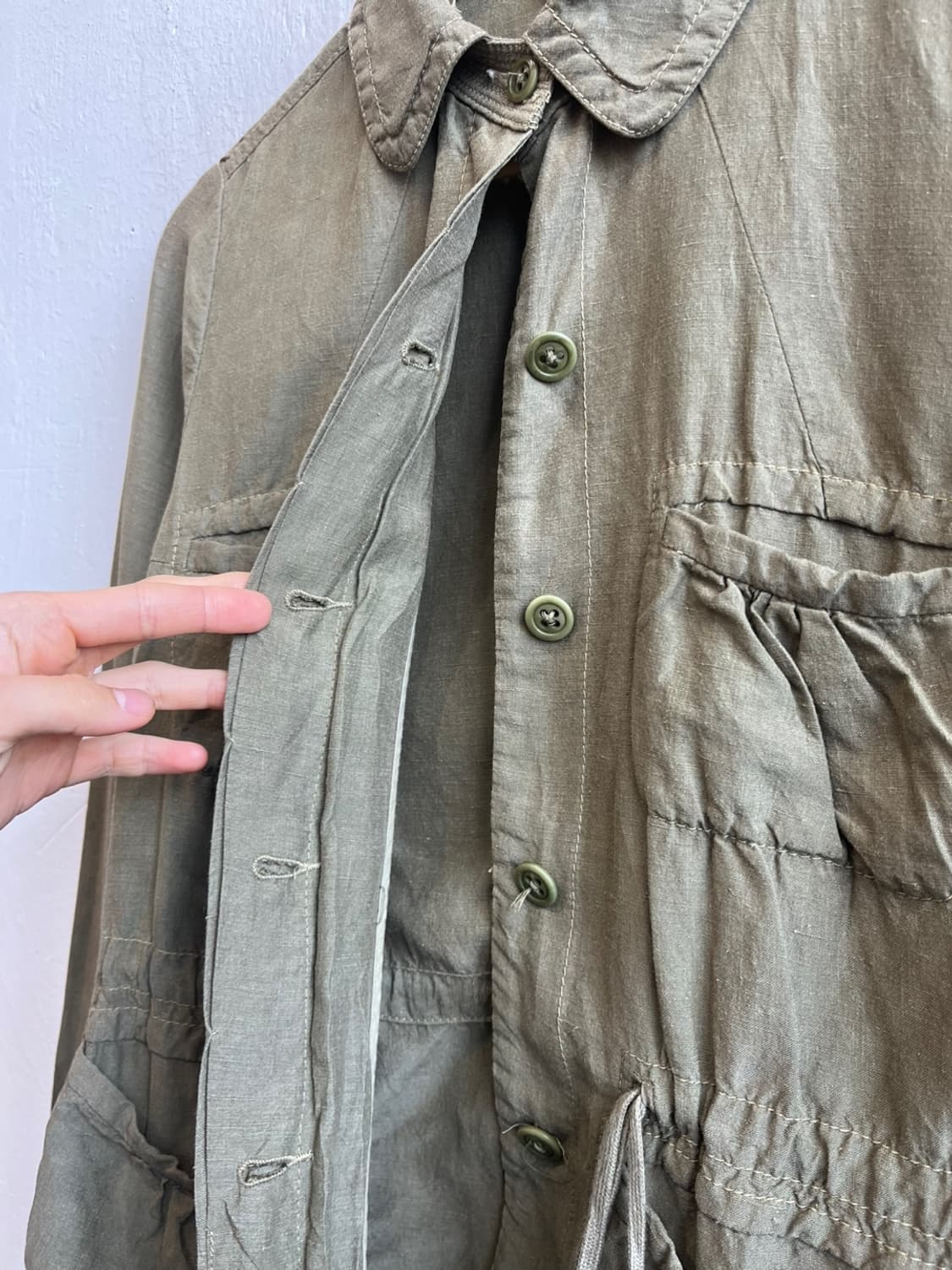 J CREW 제이크루 린넨 실크 자켓 우먼즈 상품이미지5