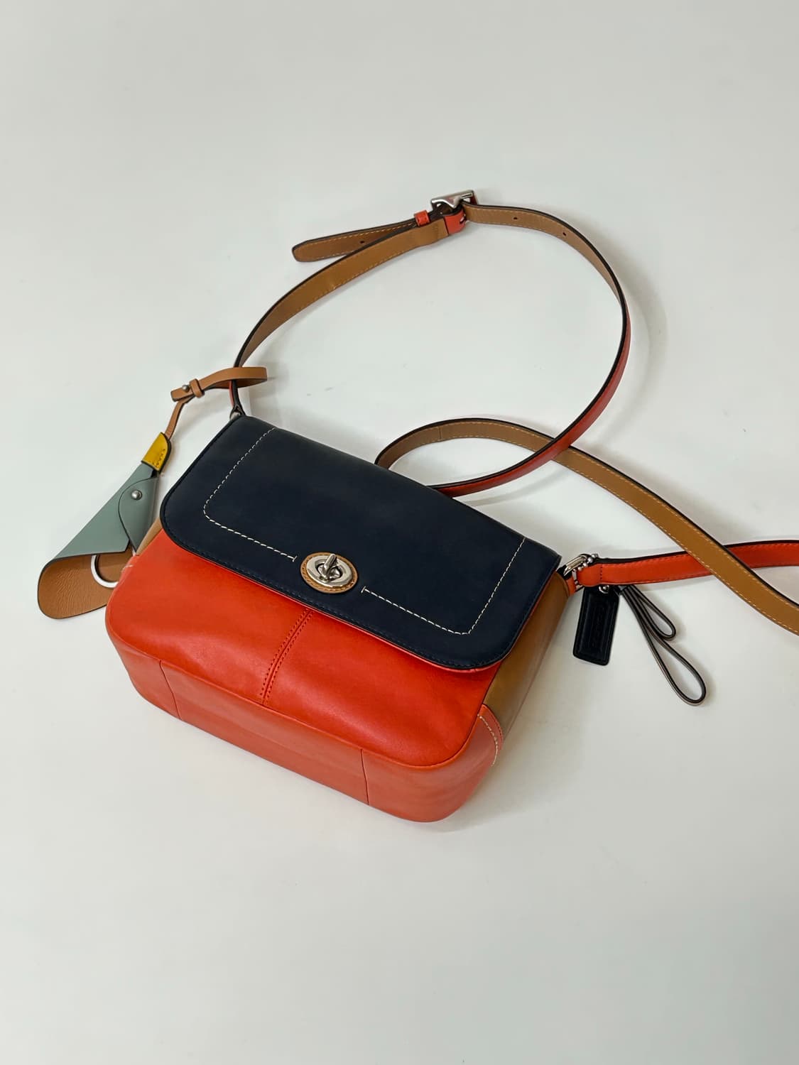 Coach 코치 파크 컬러 블록 바이올렛 크로스바디 숄더백 상품이미지1