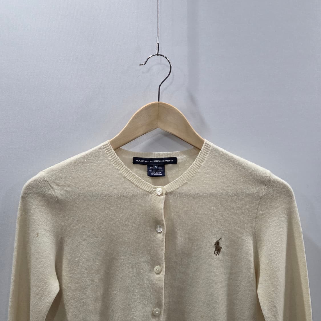 폴로랄프로렌 스포츠 우먼 캐시미어 블랜드 니트 가디건 S  상품이미지2