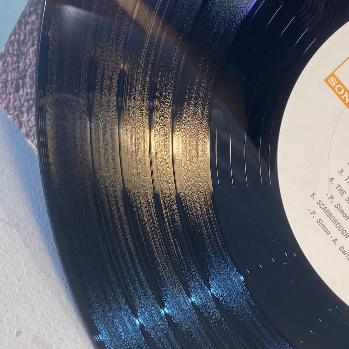 (중고LP-포크) Simon & Garfunkel -Best Of 상품이미지6