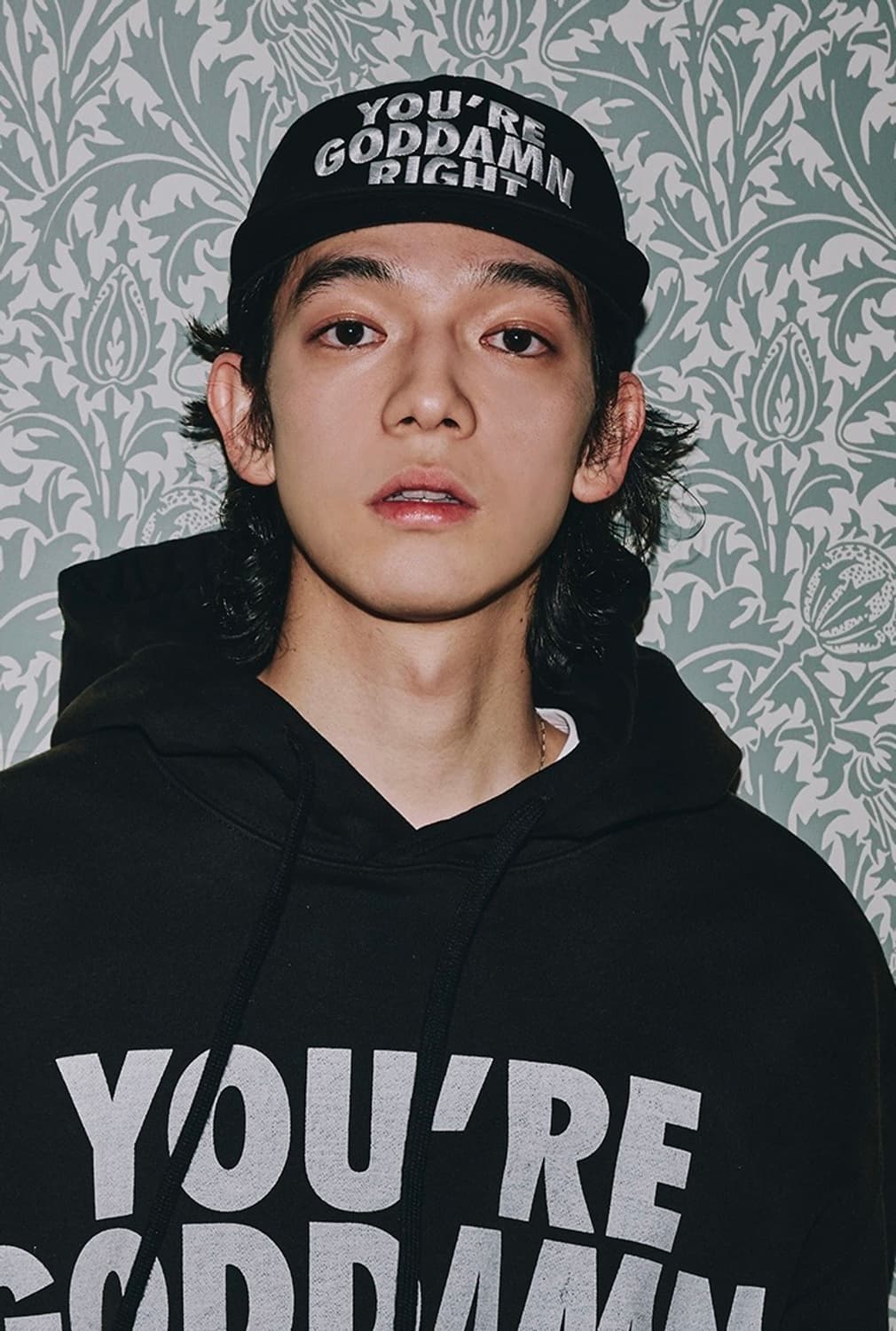 엑스트라 오디너리 GODDAMN 캠프 캡 모자 블랙 상품이미지4