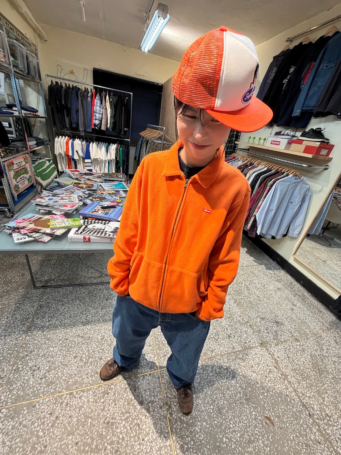 슈프림 폴라텍 해링턴 자켓 17fw 상품이미지3