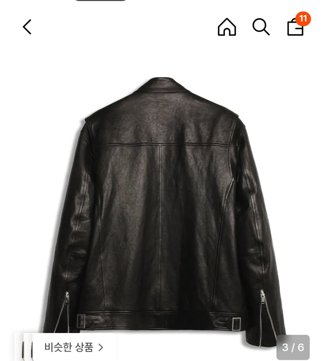 도프제이슨 프리미엄 램스킨 베지터블 스탠드 카라 자켓 상품이미지4