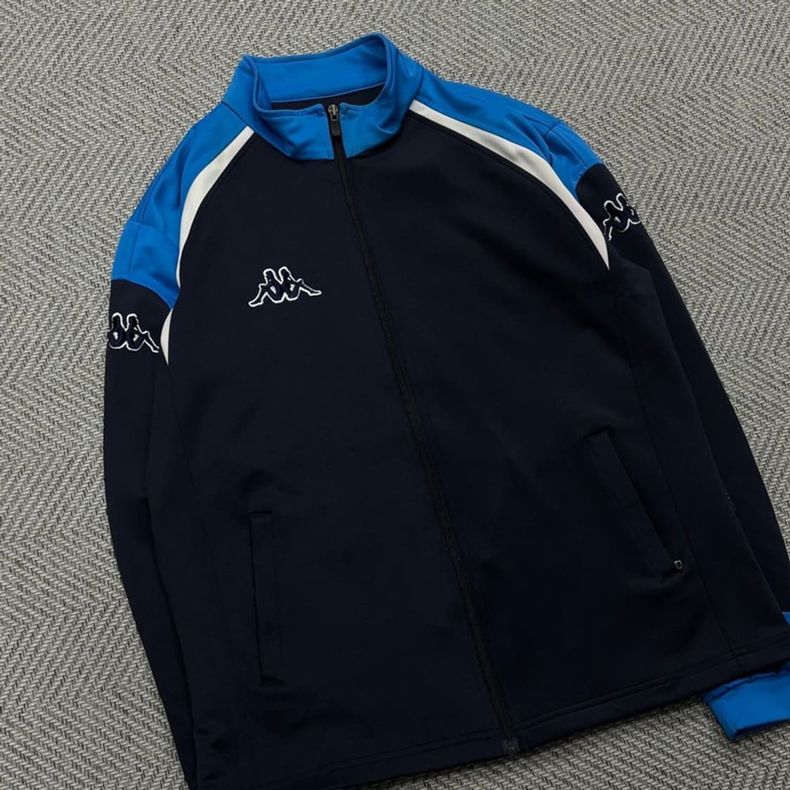 카파 패치로고 투톤 트레이닝 자켓v0355 상품이미지3